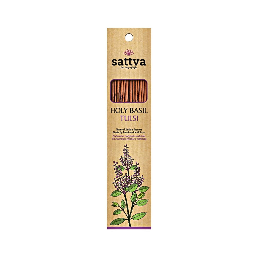 Sattva Natural Indian Incense naturalne indyjskie kadzidełko Tulsi
