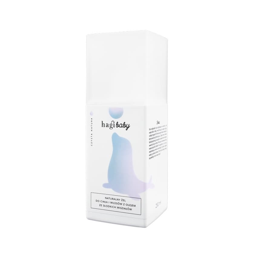 Natural Body And Hair Gel With Sweet Almond Oil