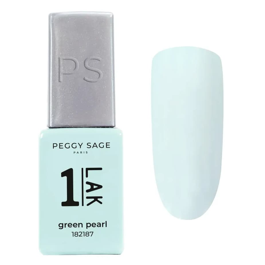 Sage, One-LAK lakier hybrydowy 3w1, green pearl