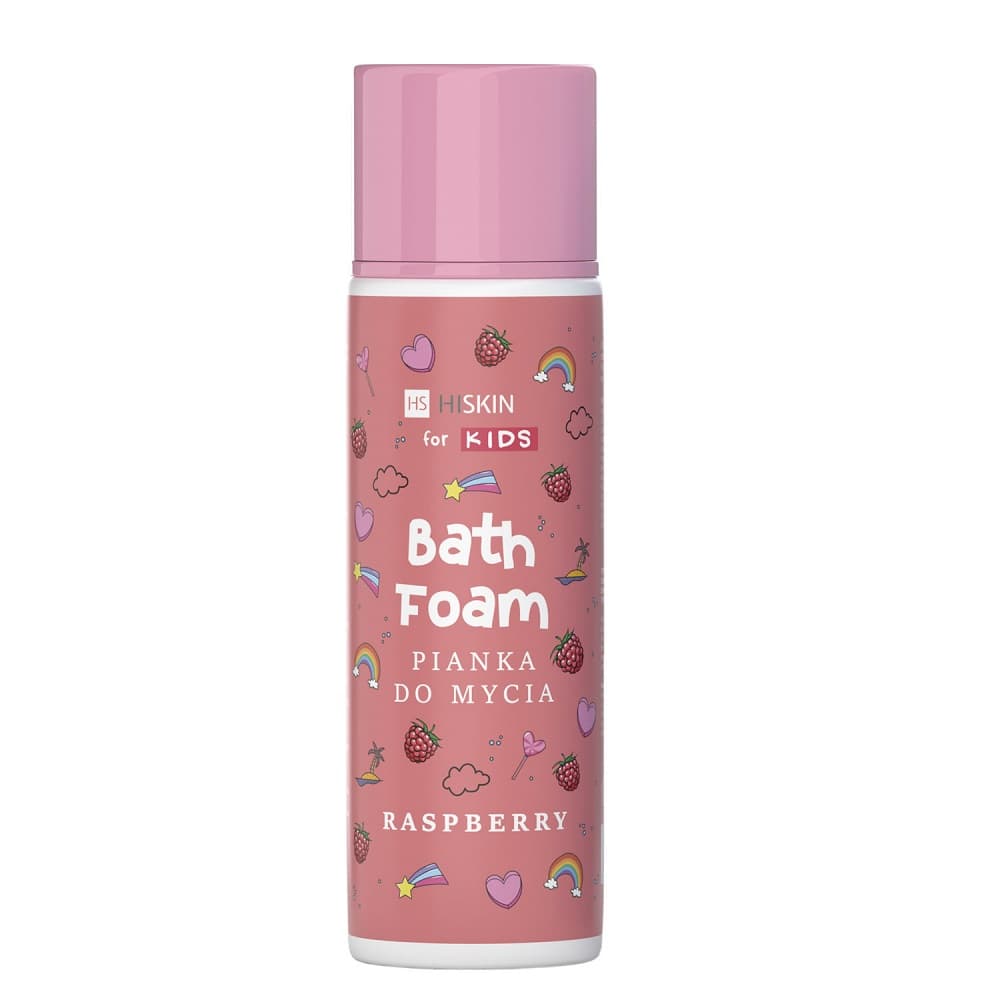 Kids Bath Foam Pianka do mycia delikatnej skóry dziecka - Raspberry