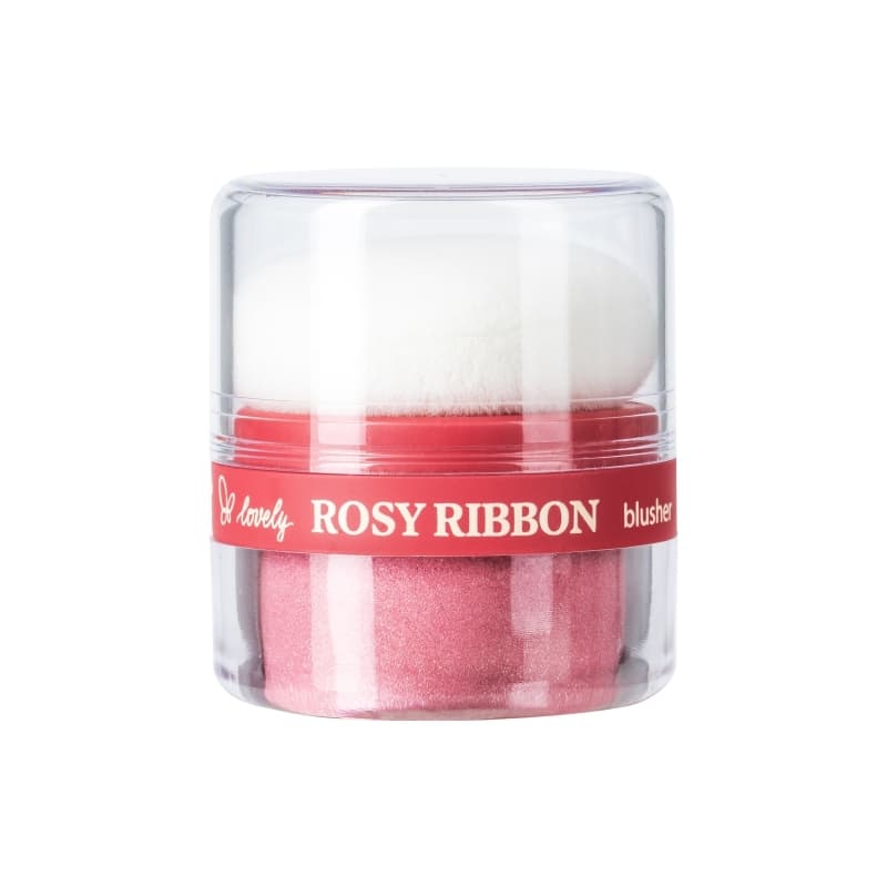 Rosy Ribbon Blusher sypki róż do twarzy