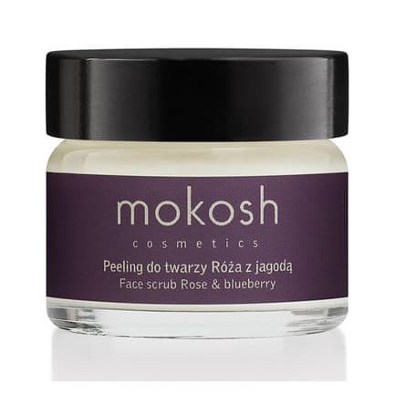 Aktywny peeling do twarzy Róża z jagodą