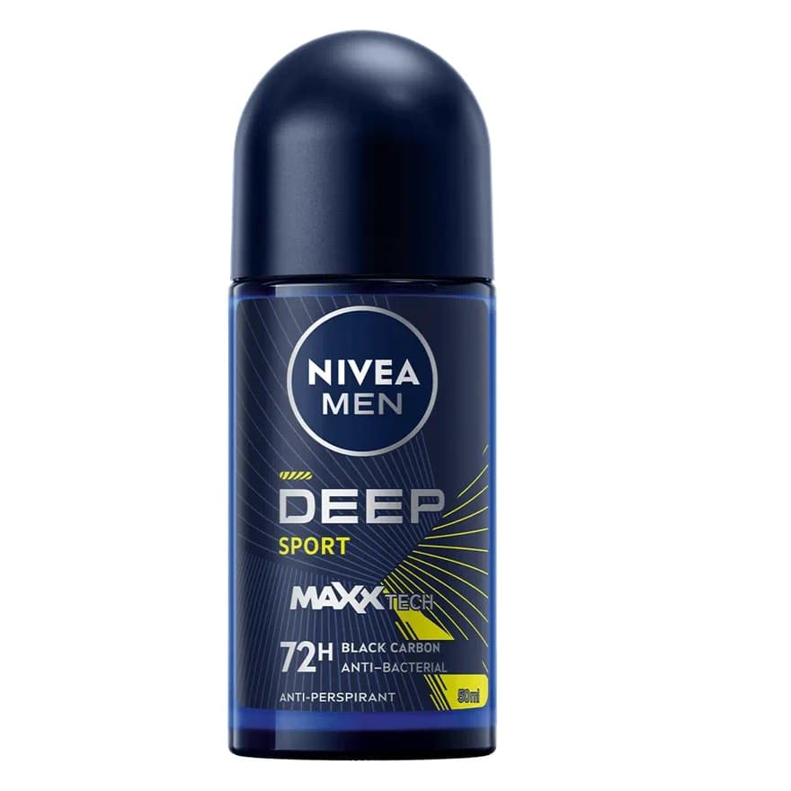 Deep Sport 72H z Czarnym Węglem Antyperspirant Męski w Kulce