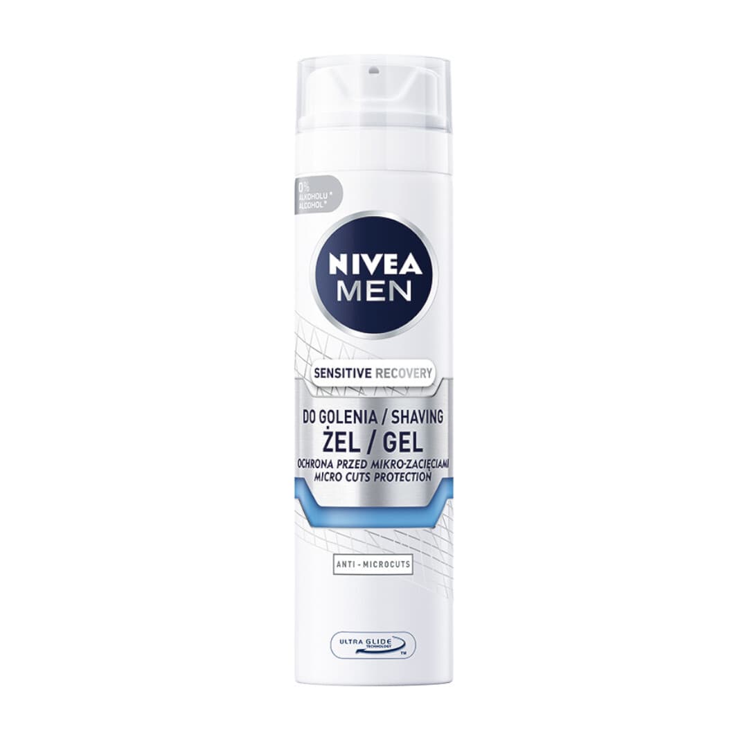 Men - Sensitive Recovery - Shaving Gel - Żel do golenia - ochrona przed mikro-zacięciami -