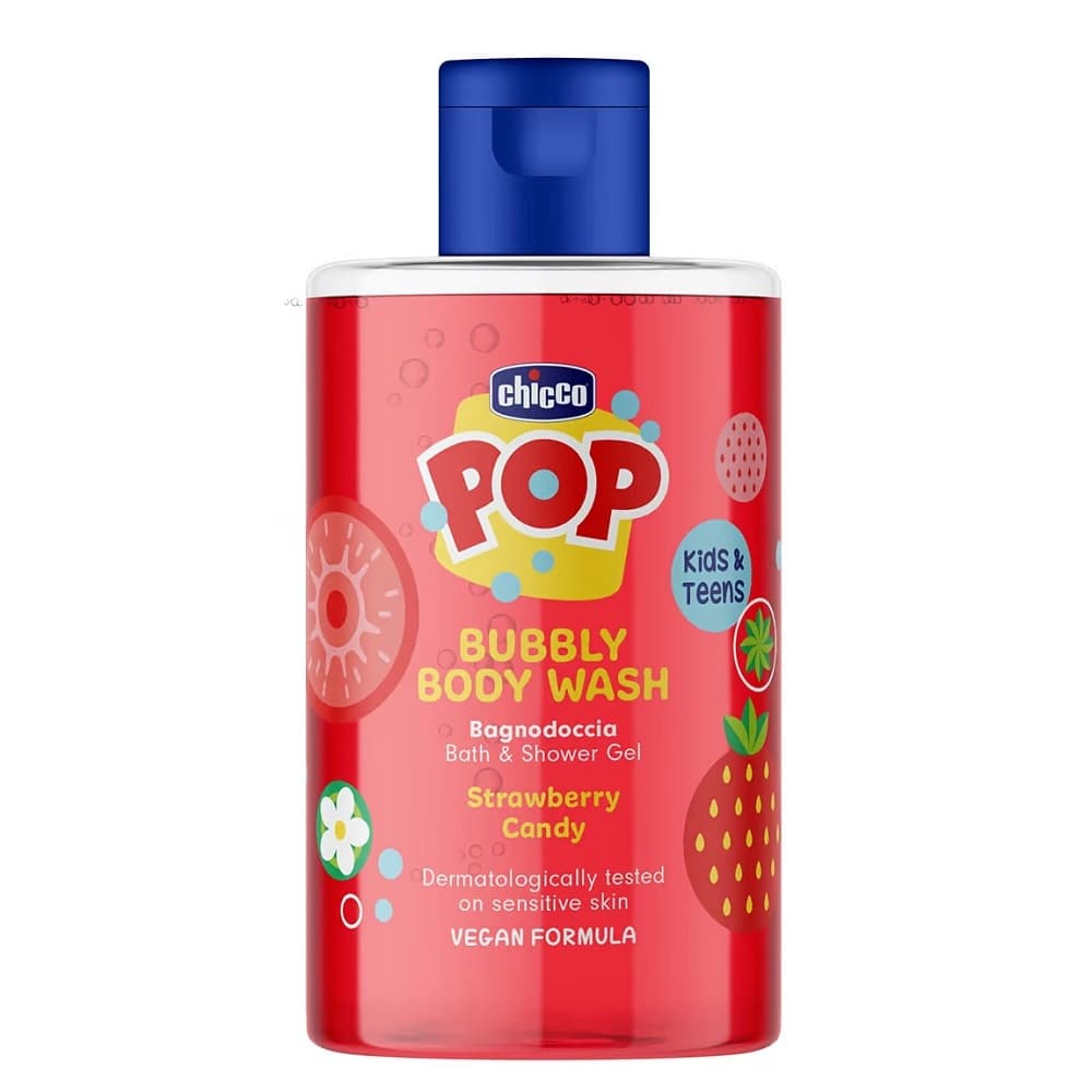 Pop żel pod prysznic o zapachu truskawkowego sorbetu