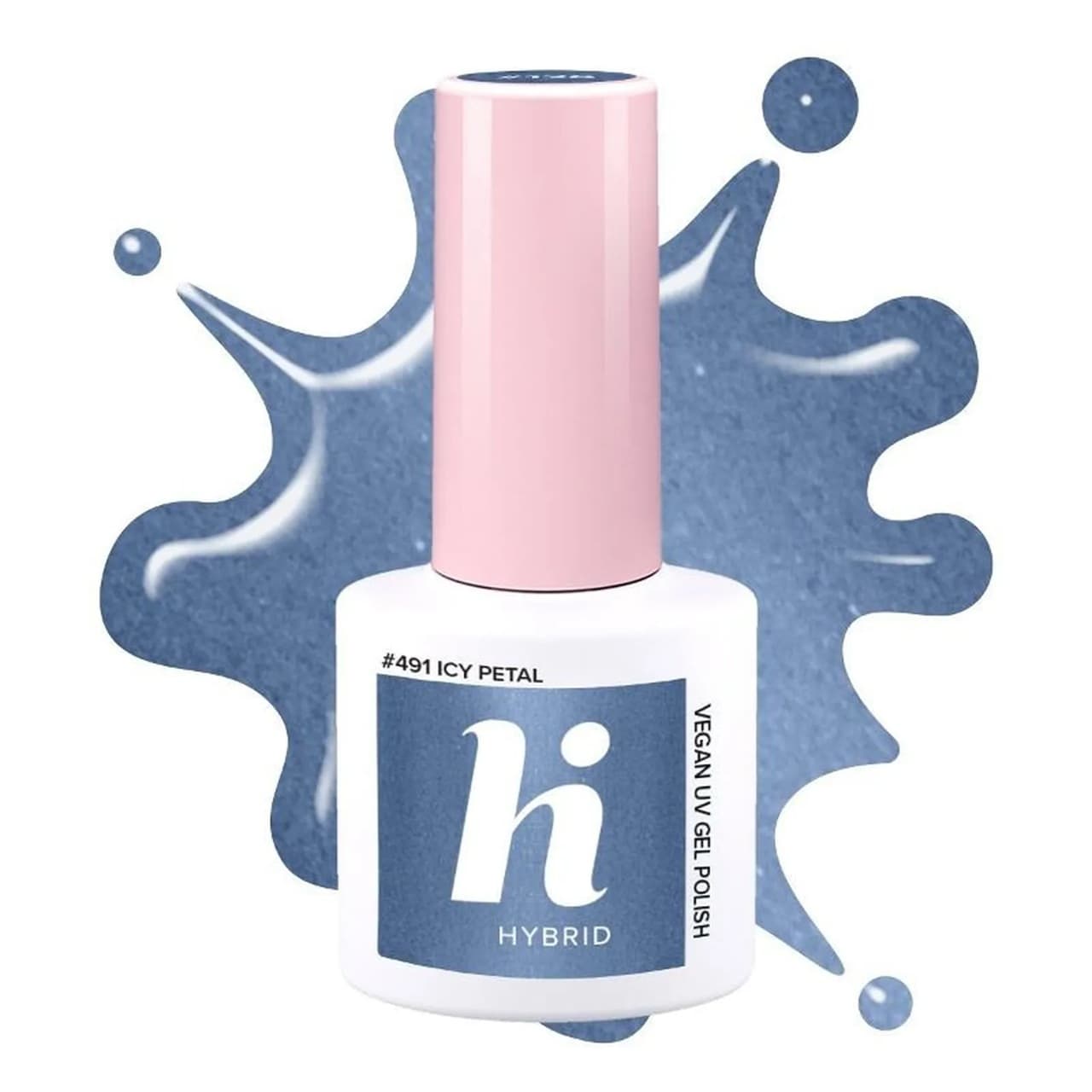 Frosted Fairytale, lakier hybrydowy, #491 Icy Petal