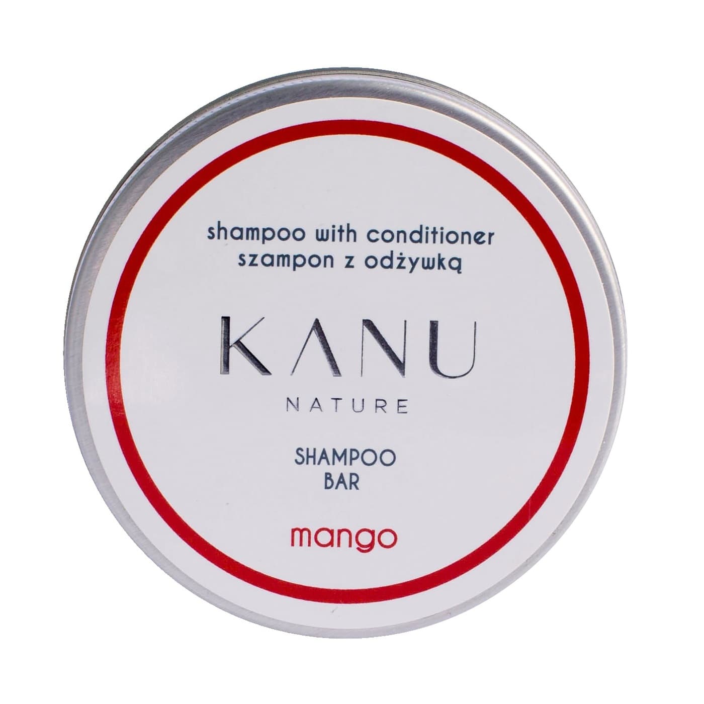 Nature, Szampon w metalowym pudełku mango