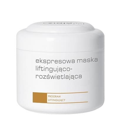 Pro, maska liftingująco rozświetlająca, program liftingujący