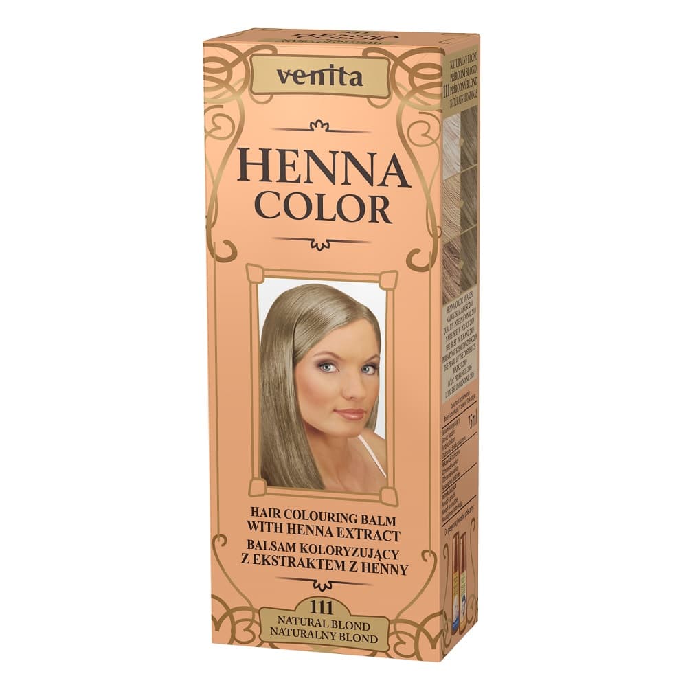 Henna Color Balsam koloryzujący z ekstraktem z henny 111 Naturalny Blond