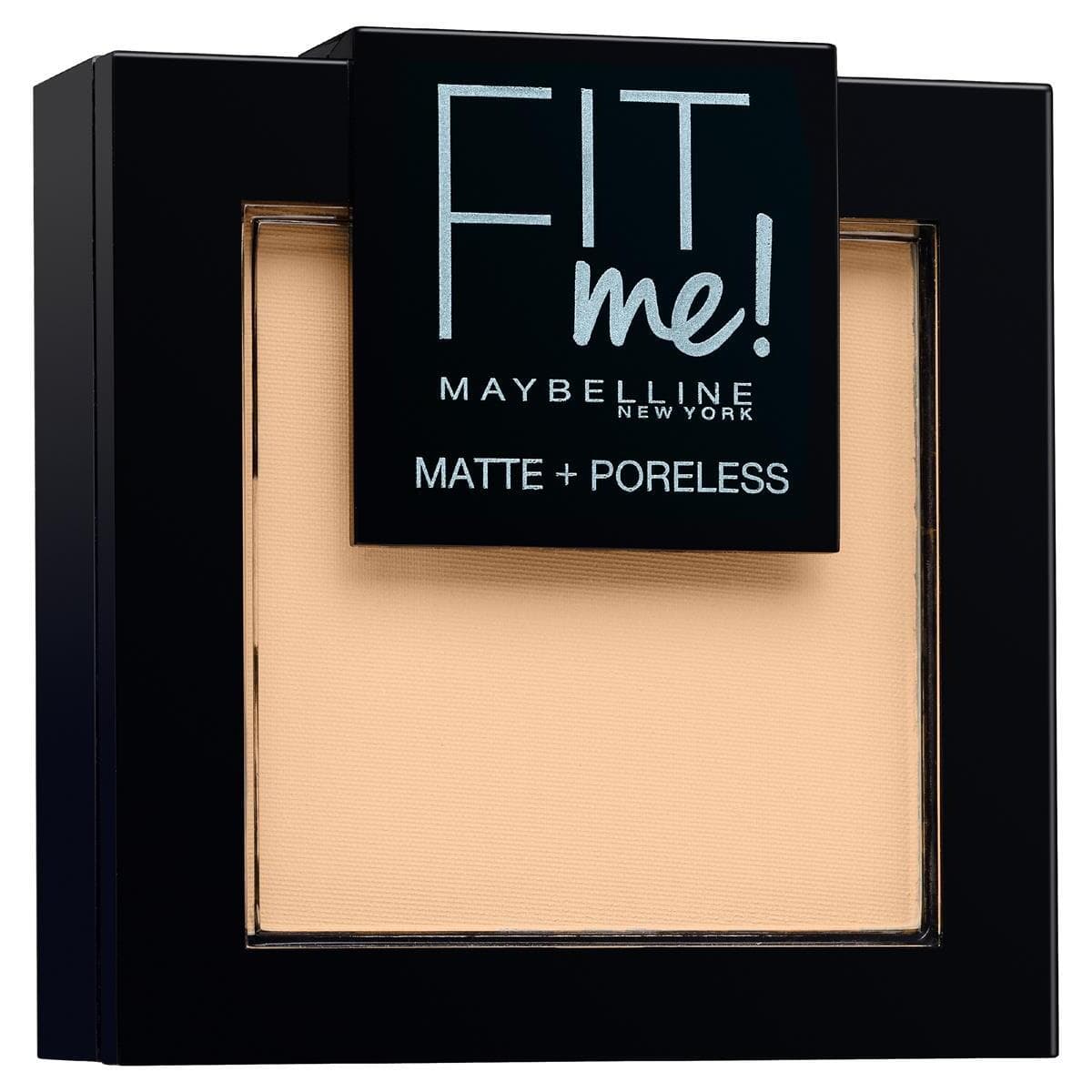 Maybelline Fit Me Matte + Poreless Puder dopasowujący się do skóry - 104 Soft Ivory