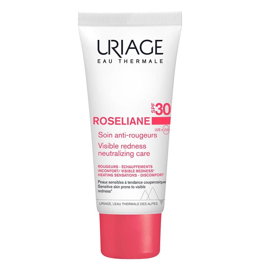 Roseliane Visible Redness-Neutralizing Care SPF30 lekki krem łagodzący przeciw zaczerwienieniom skóry SPF 30