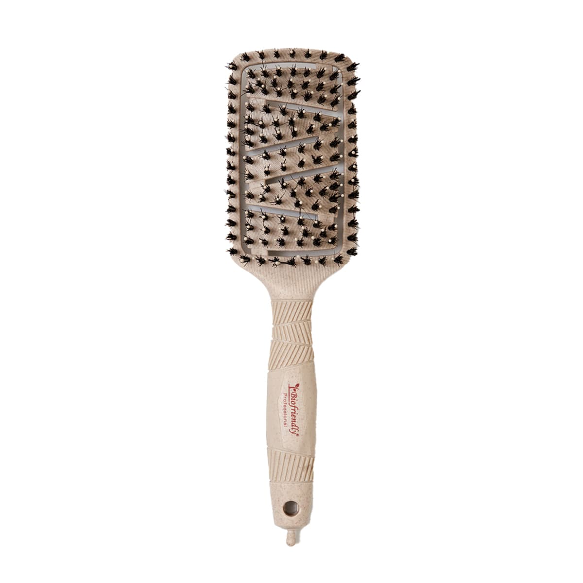 szczotka do włosów płaska, ażurowa, nylon&boar, ref.1503017