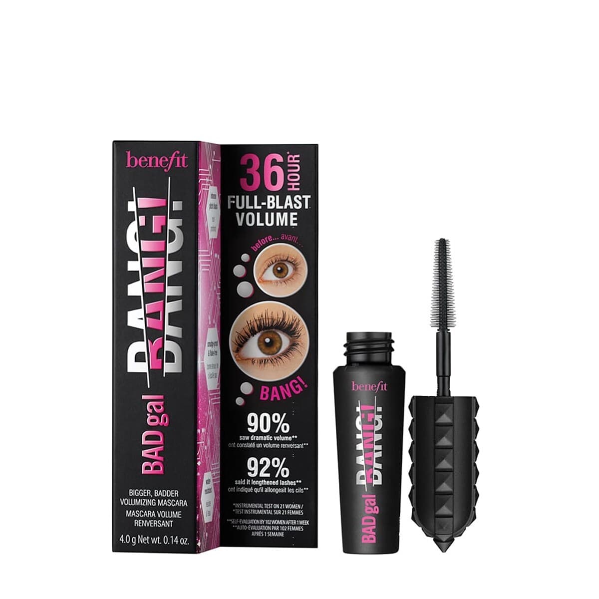 BadGal Bang! Volumizing Mascara mini pogrubiający tusz do rzęs Black
