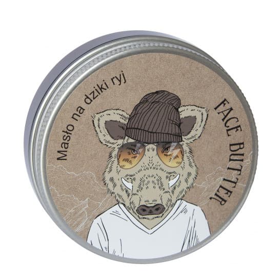 FACE BUTTER - Dzikie, wygładzające masło do twarzy dla mężczyzn -
