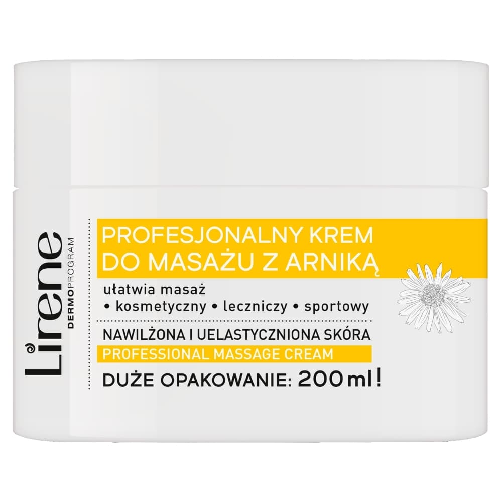 Profesjonalny krem do masażu z arniką