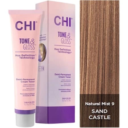Tone & Gloss, toner do włosów, Sandcastle