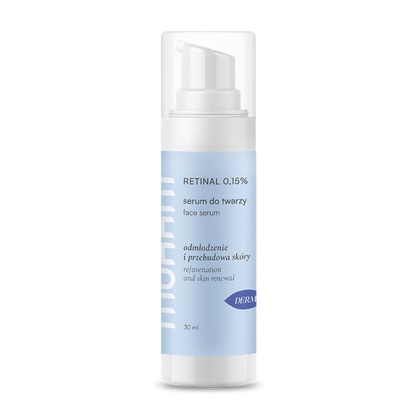 0,15% Retinal - Serum anti-aging ze stab.retinalem Odmłodzenie i przebudowa skóry