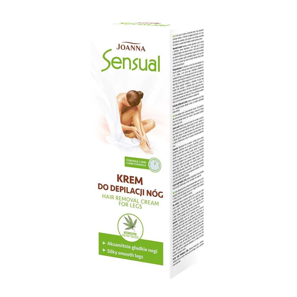 Sensual, krem do depilacji nóg, konopie