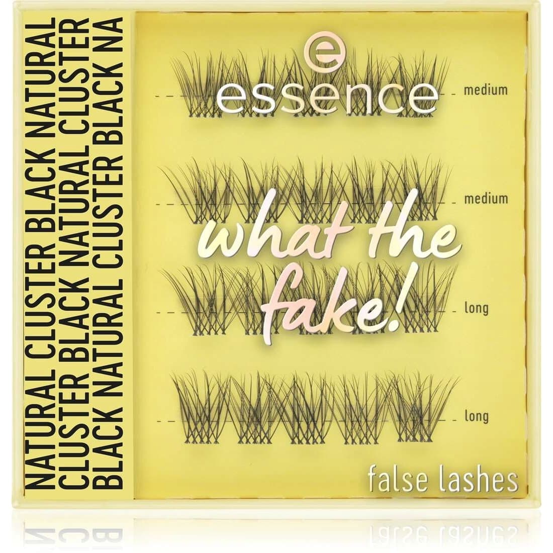 What The Fake! False Lashes, sztuczne rzęsy, 06 Natural Cluster Black