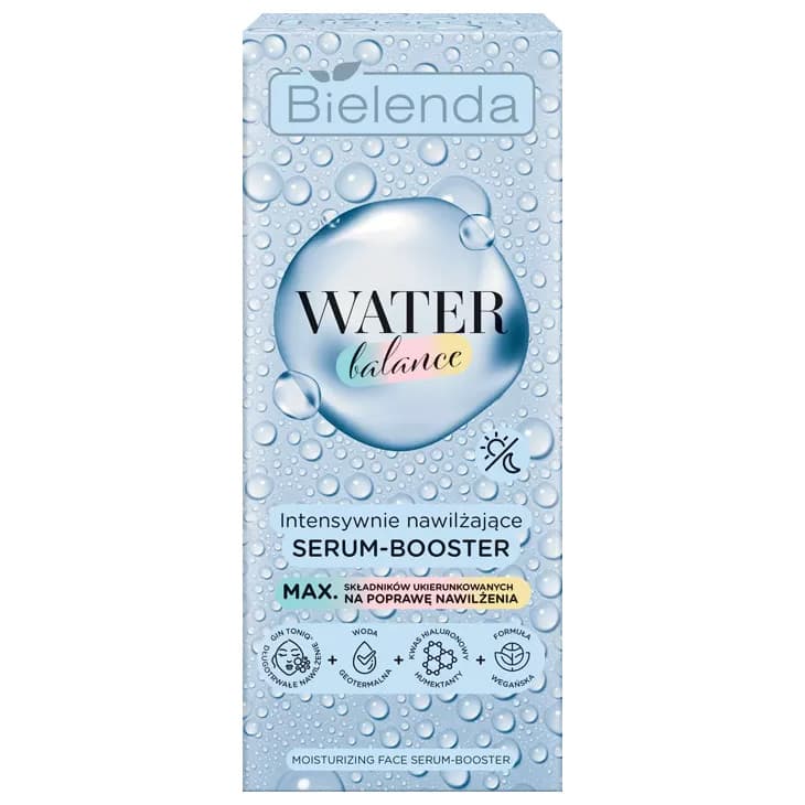 Water Balance intensywnie nawilżające serum-booster do twarzy