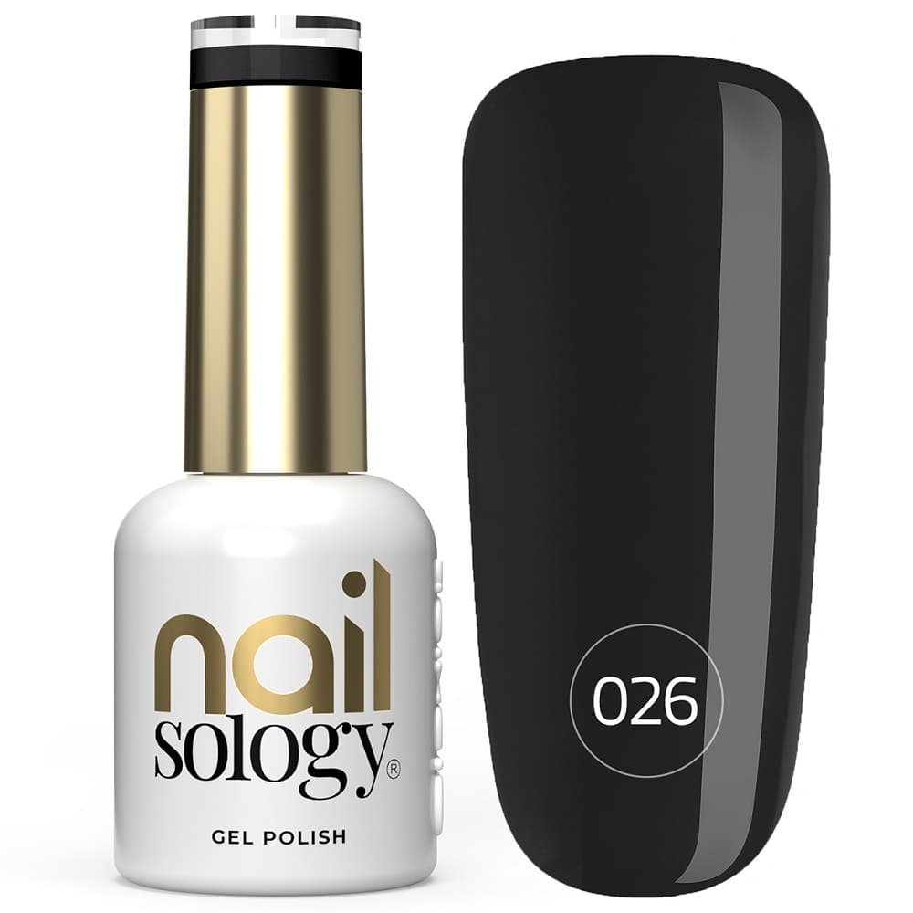 Nailsology lakier hybrydowy 026 Black Cougar