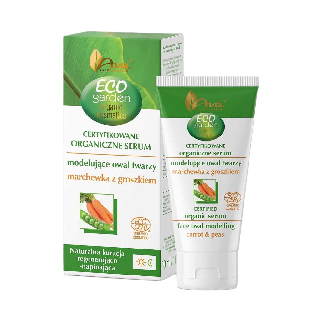 Eco Garden, serum z ekstraktem z marchwi z groszkiem