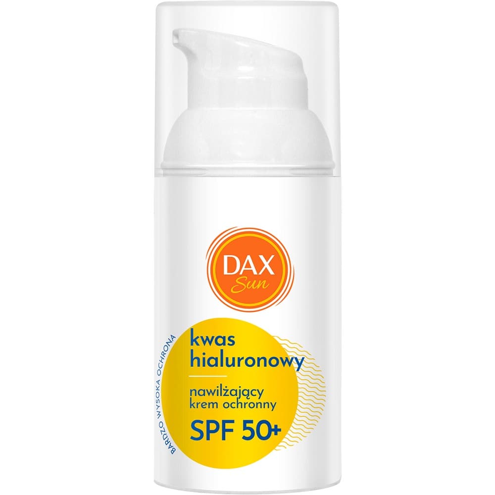 nawilżający krem ochronny kwas hialuronowy SPF50+