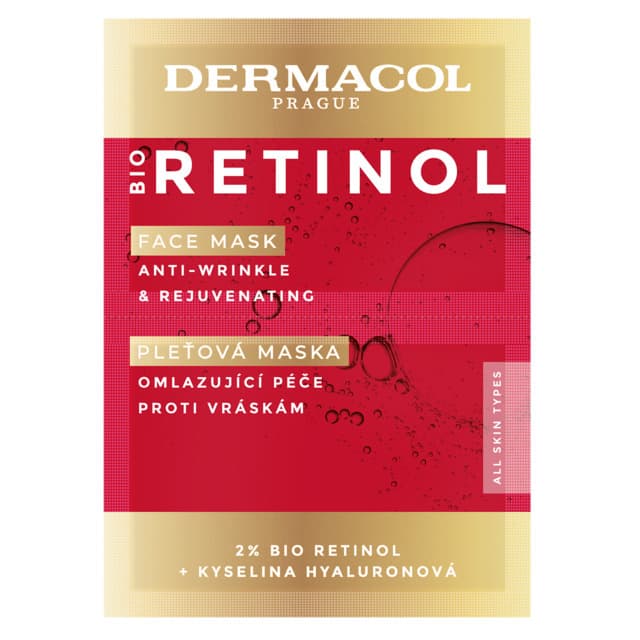 Bio Retinol kremowa maseczka przeciw zmarszczkom