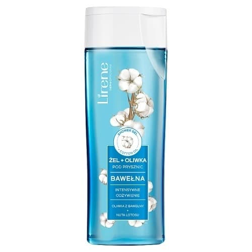 Shower Gel + Cotton Oil - Żel + Oliwka pod prysznic - Bawełna -