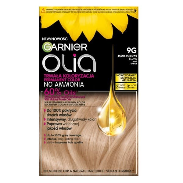 Olia farba do włosów Jasny Perłowy Blond