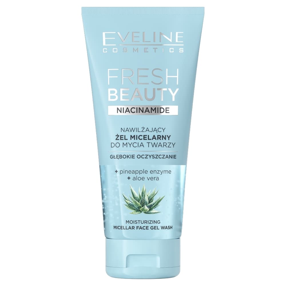 Fresh Beauty nawilżający żel micelarny do mycia twarzy z niacynamidem