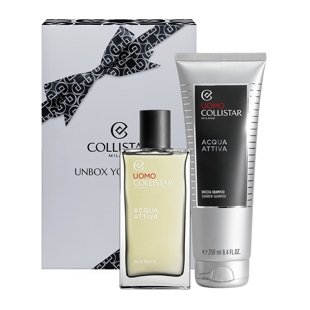 Unbox Your Style zestaw Acqua Attiva woda toaletowa spray + żel pod prysznic (M)