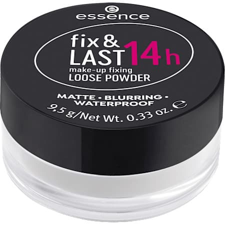 Fix & Last 14h sypki puder utrwalający makijaż Transparent