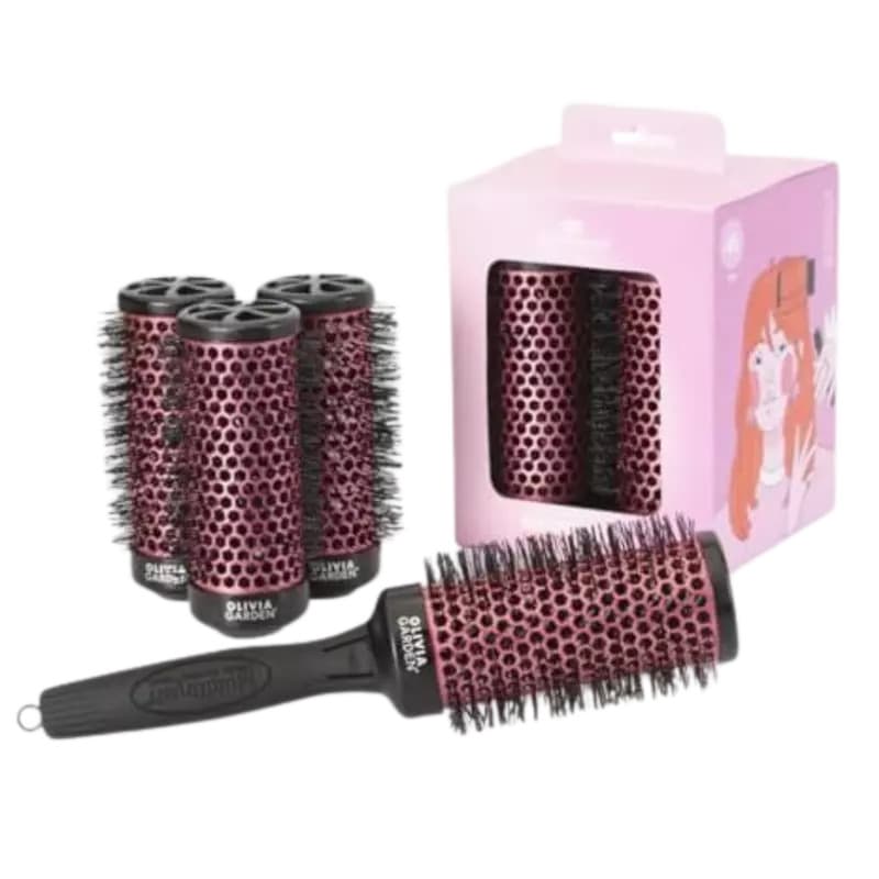 Multibrush Curlers Kit, zestaw szczotek do włosów, 45mm