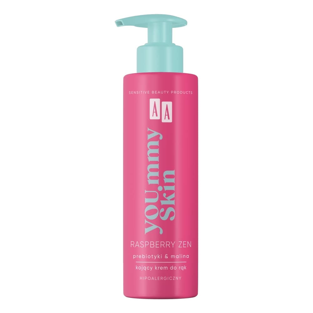 Yoummy Skin Raspberry Zen Kojący Krem Do Rąk Malina Alantoina