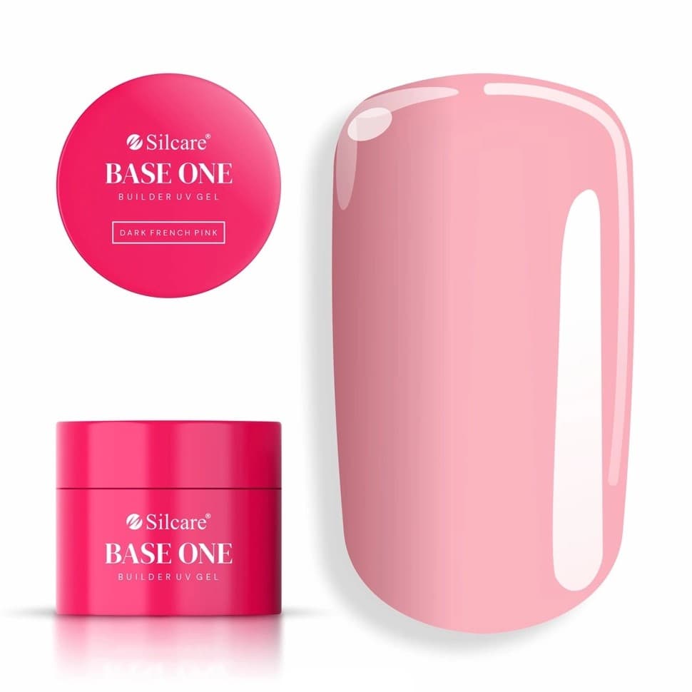 Żel UV Base One Dark French Pink