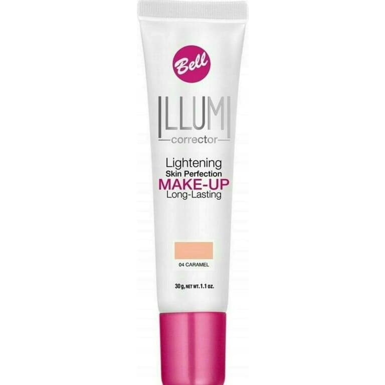 Illumi Corrector, trwały fluid rozświetlająco-korygujący do twarzy, 04