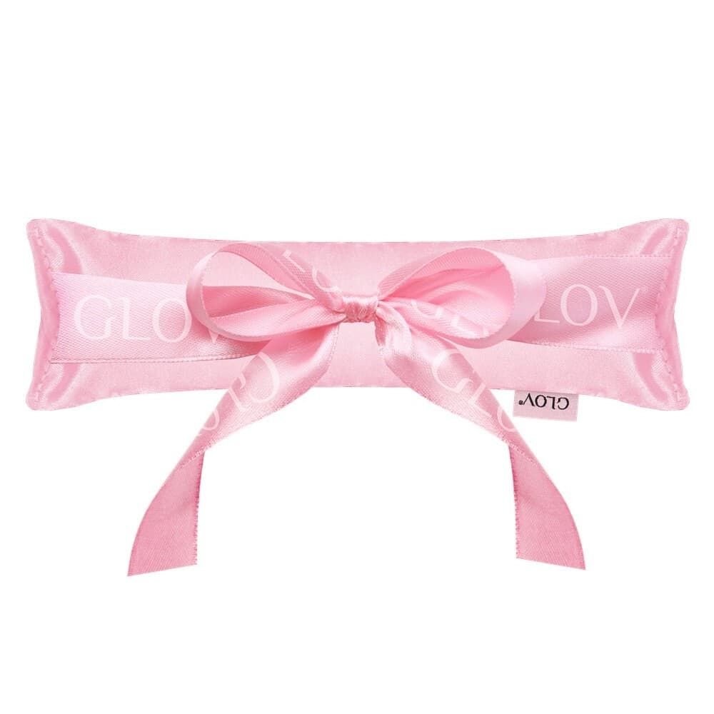 COOL CURL - Ribbon Rollers - Heatless Hair Curling Rollers - Zestaw 4 wałków do kręcenia włosów na zimno - Pink
