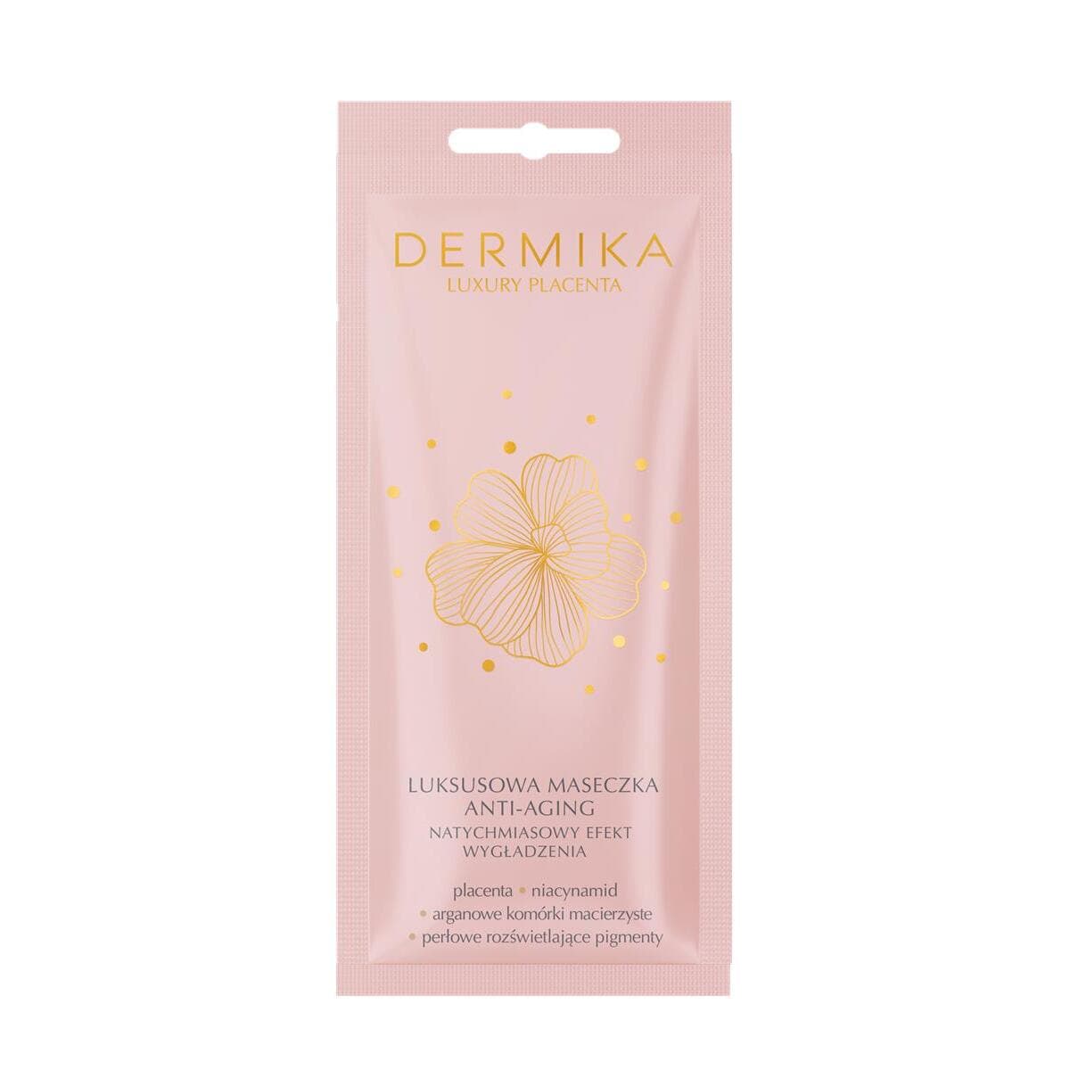Luxury Placenta Anti Aging Maseczka Do Twarzy z Niacynamidem