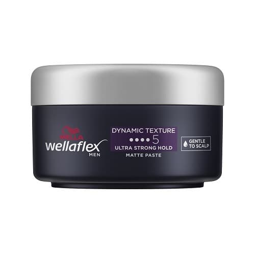 Wellaflex Men, Dynamic Texture Matte Paste, matowa pasta stylizująca do włosów