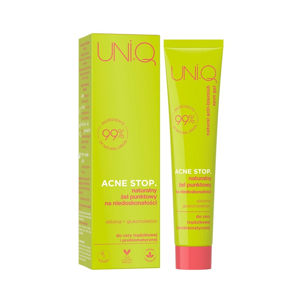 UNI.Q Acne Stop. naturalny żel punktowy na niedoskonałości