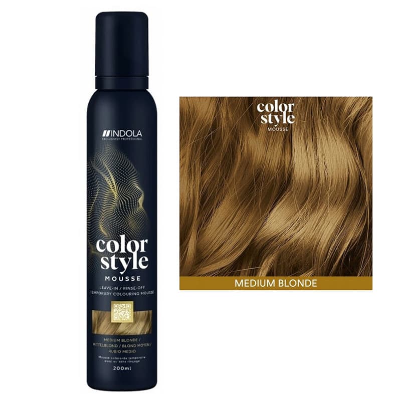 Profession Color Style Mousse, pianka koloryzująca, średni blond
