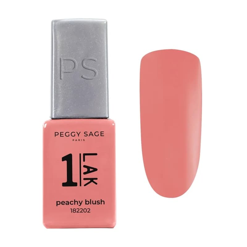 One-LAK lakier hybrydowy 3w1, peachy blush