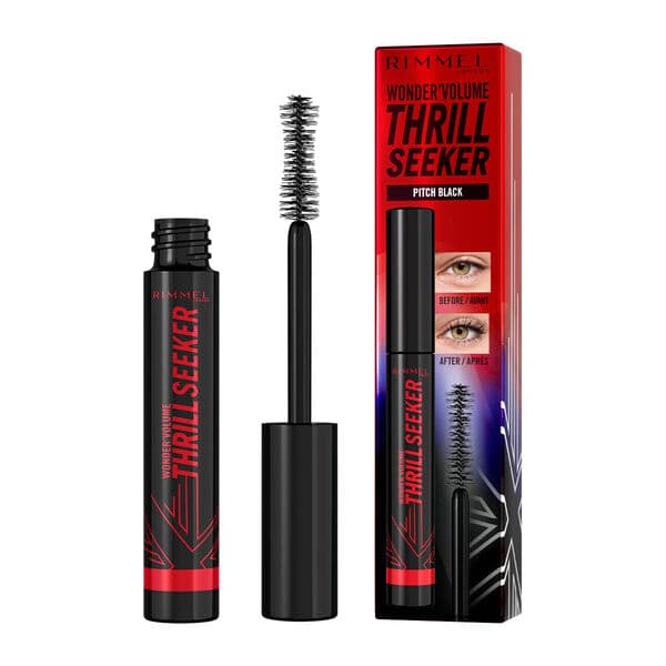 Rimmel Wonder Volume Thrill Seeker Wydłużający tusz do rzęs - Pitch Black