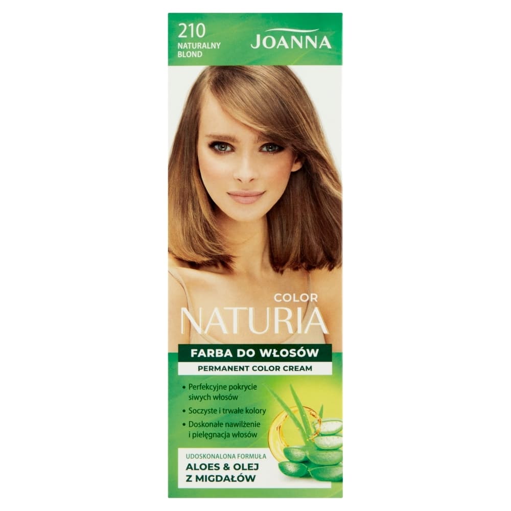 Naturia Color Nawilżająca Farba Do Włosów Aloes 210 Naturalny Blond