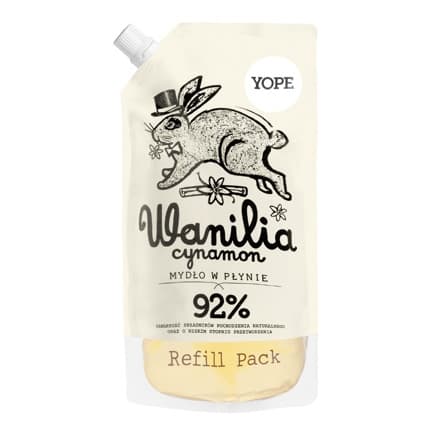 Mydło w płynie, Wanilia i Cynamon, Refill Pack