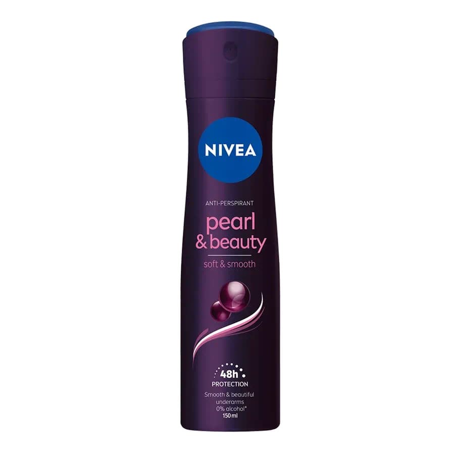 Anti-Perspirant - Pearl & Beauty 48H - Soft & Smooth - Antyperspirant w aerozolu dla kobiet -