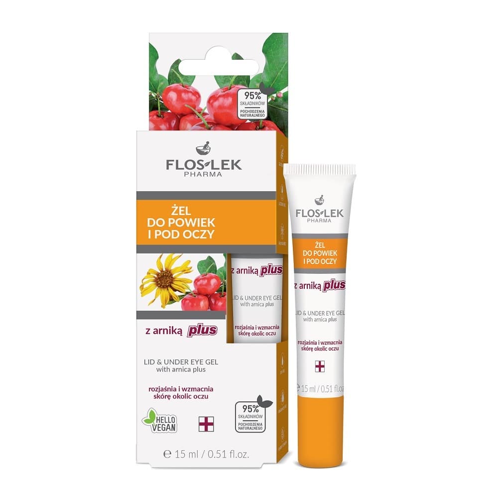 Floslek Żel pod oczy z arniką PLUS