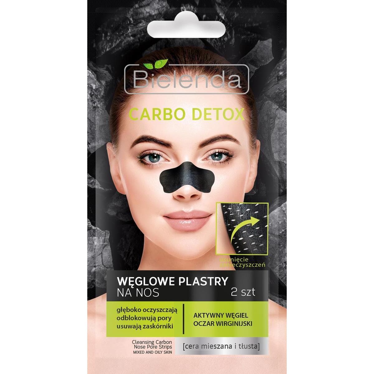 Carbo Detox Węglowe plastry na nos