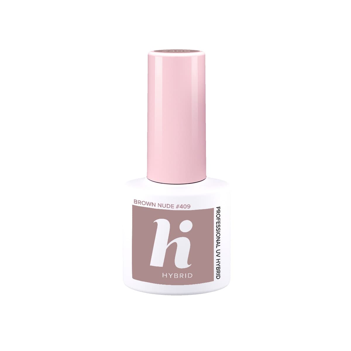 hybrid, lakier hybrydowy,, #409 Brown Nude
